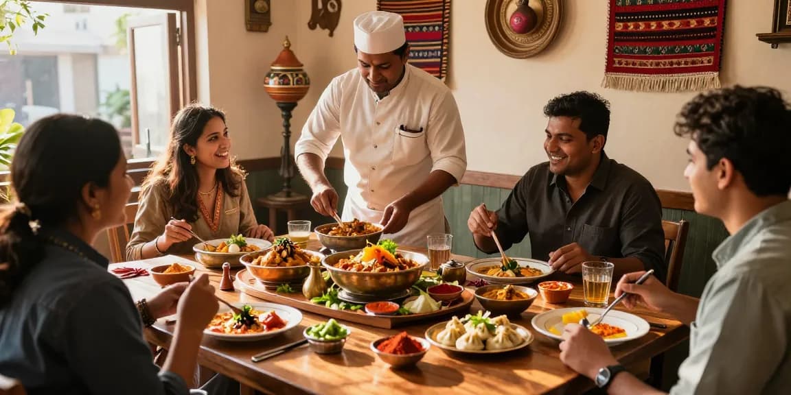 ROKOK88 offers a vibrant dining experience with authentic Indian curry and premium momo in a cozy restaurant atmosphere.